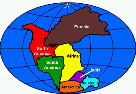 Approximately 255 million years ago (MYA) the earth hade one surface land mass, a singular super continent called Pangea.