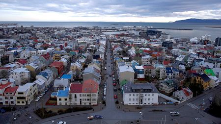 A general view shows the city of Reykjavik seen from Hallgrimskirkja church (Reuters/Stoyan Nenov)