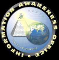 The logo of DARPA’s first attempt to set up a national surveillance system. The Latin beneath the pyramid reads ‘knowledge is power’.