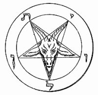 n inverted pentagram which is used to attract beings of darkness. 