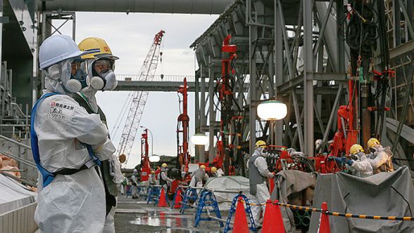 Tokyo Electric Power Co.'s Fukushima Daiichi Nuclear Power Plant in Okuma, Fukushima Prefecture, northeast of Tokyo (AFP Photo / Kimmasa Mayama)