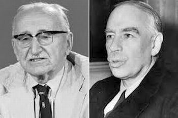 Frederick Hayek & John Maynard Keynes