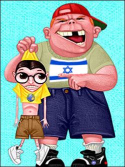 IsraelBullyCartoon