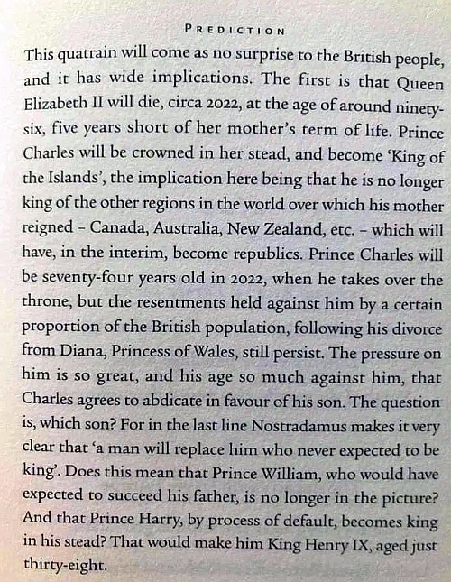 King Charles III Will Abdicate