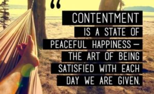 Moments of Contentment