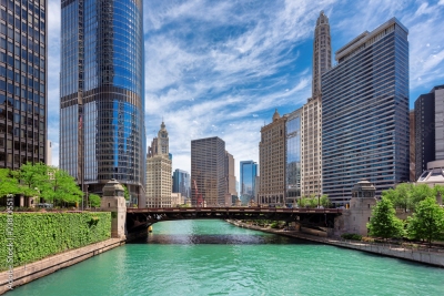 The Chicago River flows backward