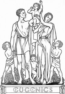 “Eugenic Family” – the emblem of the library of the Eugenics Society in the 1930s.